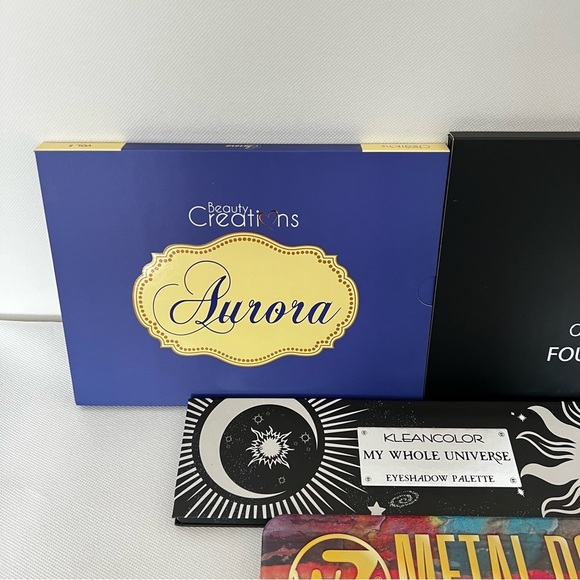 Lot 5 pieces Beauty Creations Aurora RV Cosmetics Palette W7 Okalan Kleancolor - Picture 10 of 13